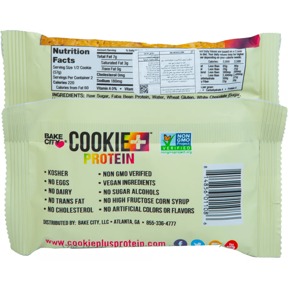 Bake City Cookie + Protein Hawaiian 113g