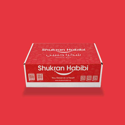 10 Pcs Shukran Habibi Snack Box in Dubai