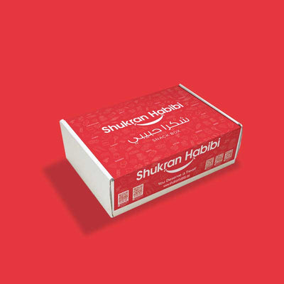 10 Pcs Shukran Habibi Snack Box in Sharjah and Abudhabi