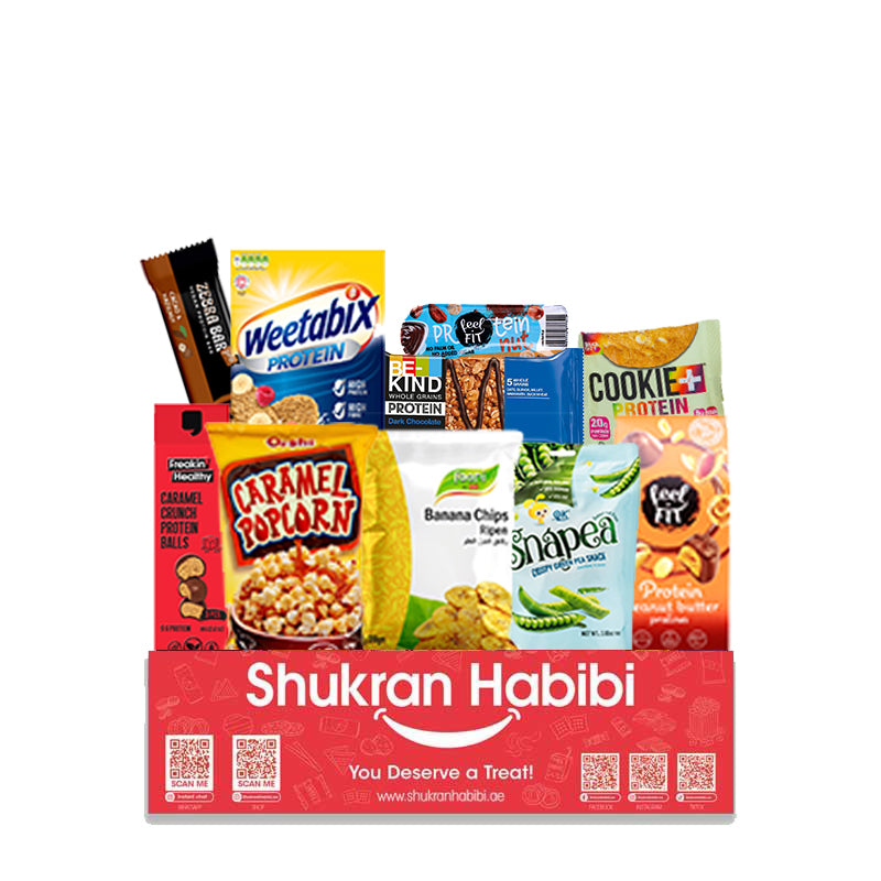 10 Pcs Snack Box with Protein Bars