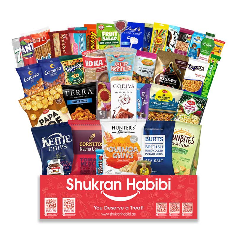 Shukran Habibi Snack Box in UAE