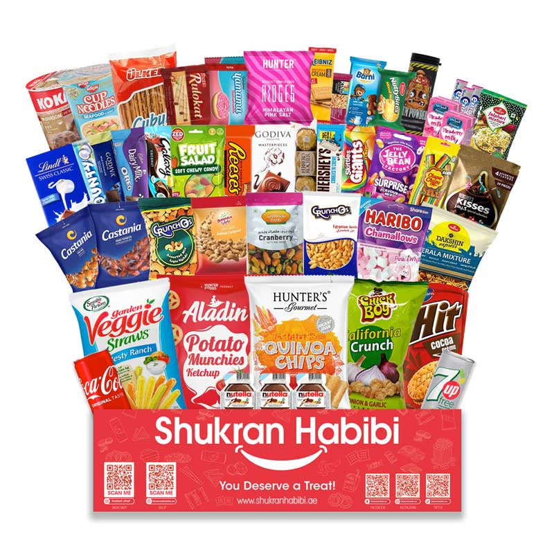 Shukran Habibi Snack Box in UAE