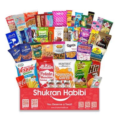 50pcs Shukran Habibi Snack Box in UAE