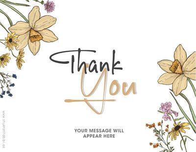 Thank you Card - Add on Item