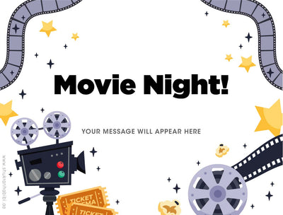 Movie Night Card - Add on Item